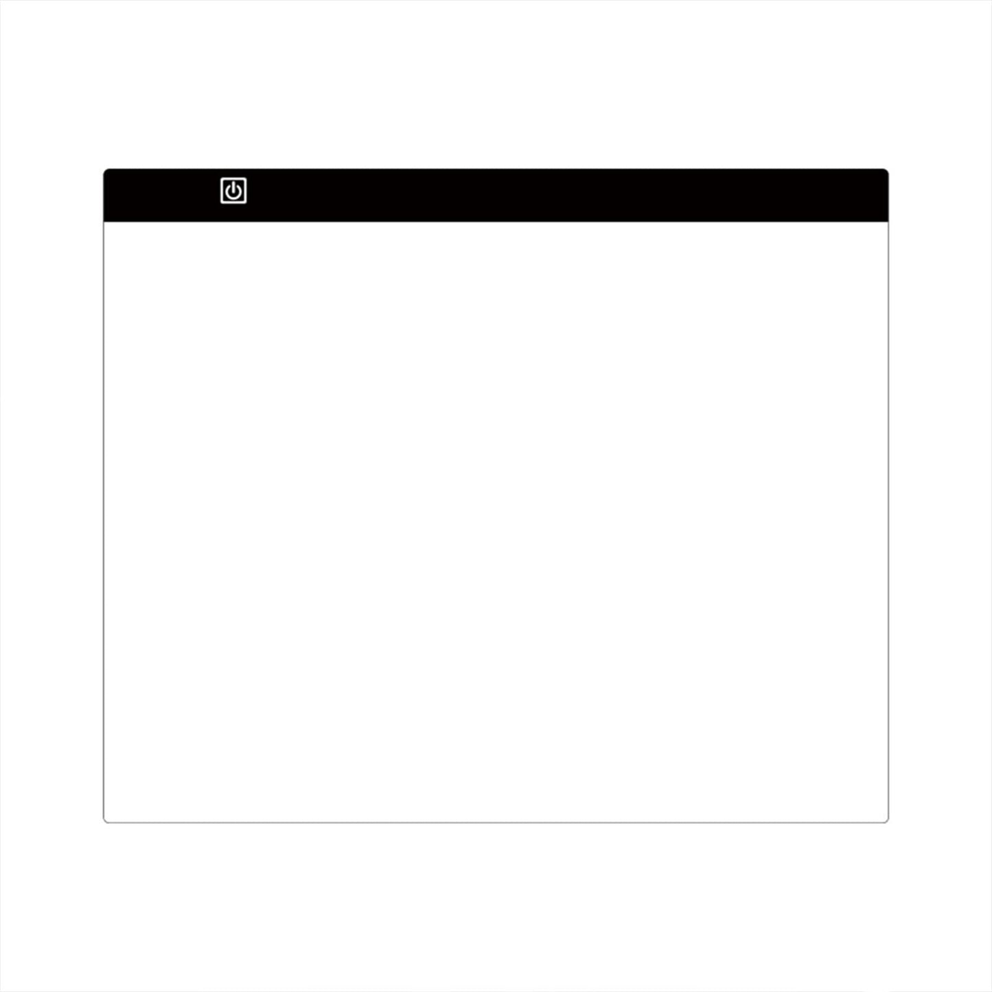 Portable A3 LED Tracing Light Box - 15.75x13.2 Inch Slim Light Pad with USB Power, Adjustable Brightness for V1189-LWWAL-20260401-05353