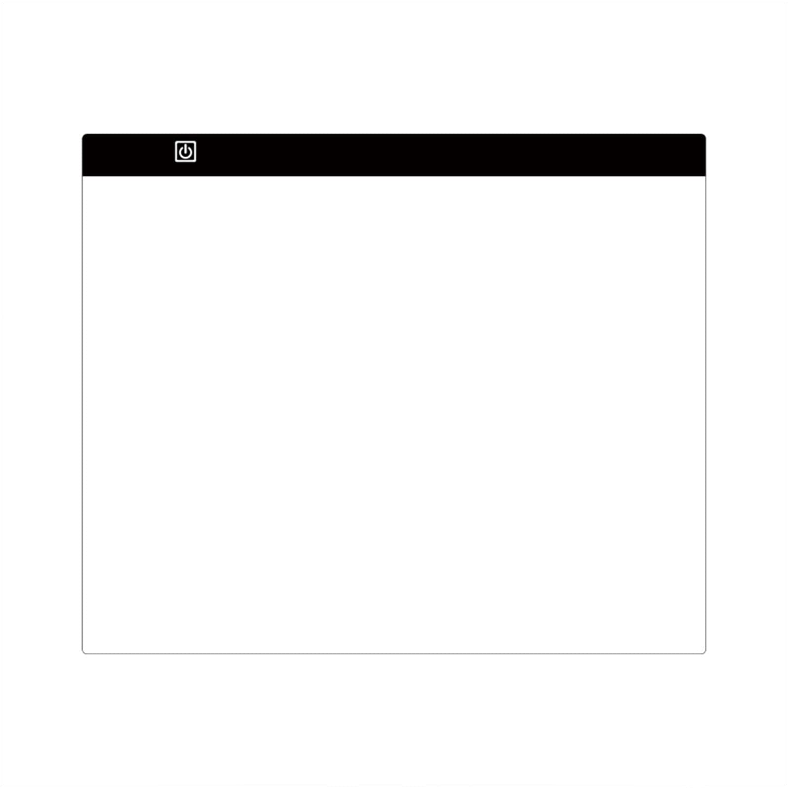 Portable A3 LED Tracing Light Box - 15.75x13.2 Inch Slim Light Pad with USB Power, Adjustable Brightness for V1189-LWWAL-20260401-05353