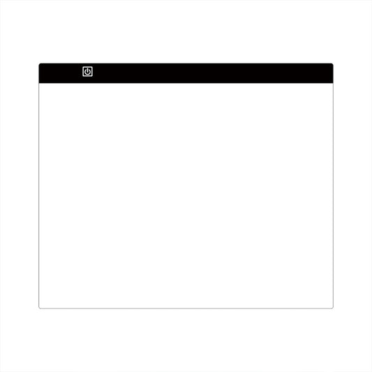 Portable A3 LED Tracing Light Box - 15.75x13.2 Inch Slim Light Pad with USB Power, Adjustable Brightness for V1189-LWWAL-20260401-05353