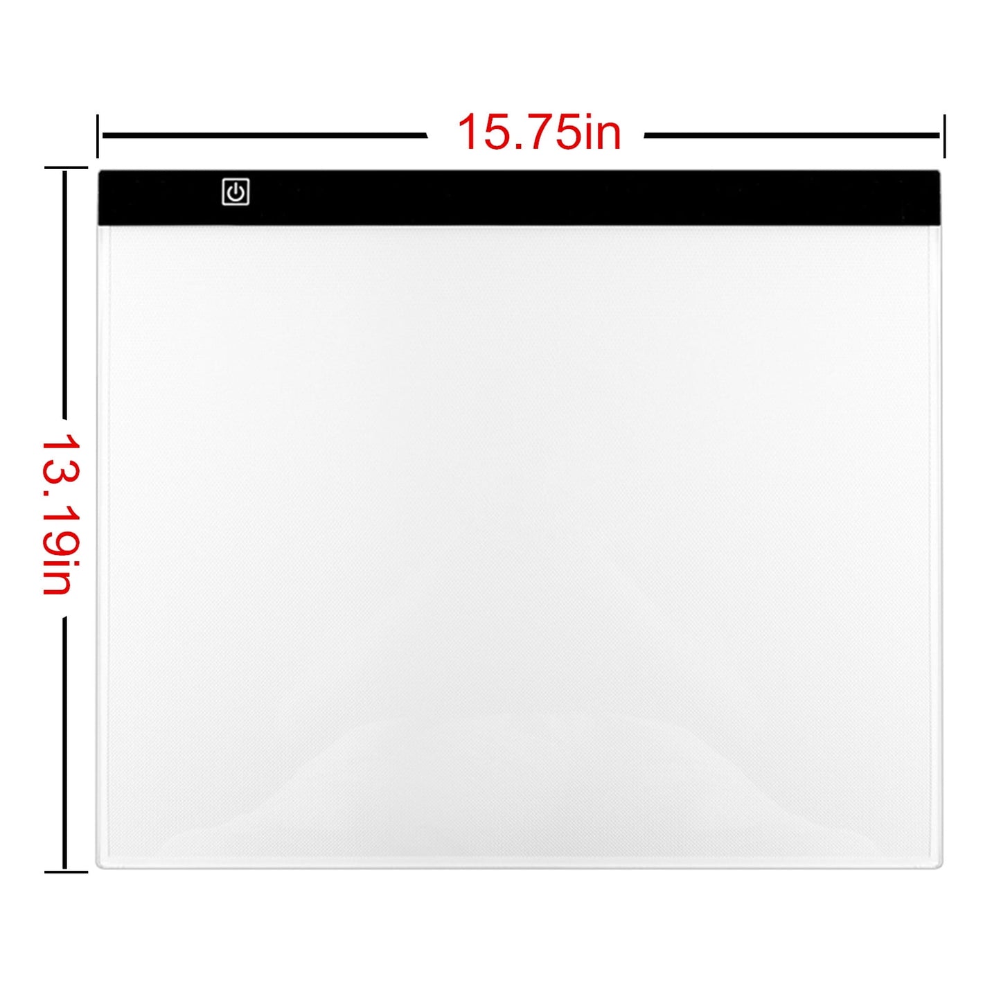 Portable A3 LED Tracing Light Box - 15.75x13.2 Inch Slim Light Pad with USB Power, Adjustable Brightness for V1189-LWWAL-20260401-05353