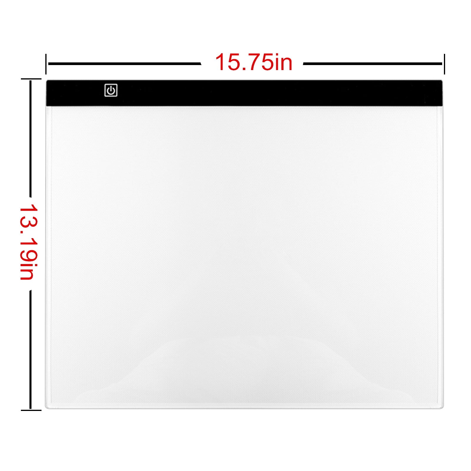 Portable A3 LED Tracing Light Box - 15.75x13.2 Inch Slim Light Pad with USB Power, Adjustable Brightness for V1189-LWWAL-20260401-05353