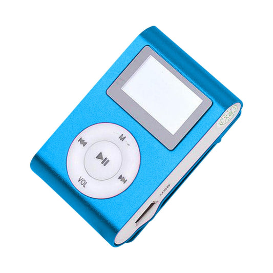 Portable MP3 Player with Clip - Mini USB LCD Screen MP3 Player, Support MP1, MP2, MP3 Music Formats, Built-in V1189-LWWAL-20260401-05370