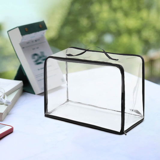 Clear Makeup Bags - Visual Bag Organizing Bag, Large Cosmetic Makeup Bags Set Clear PVC with Zipper Handle V1189-LWWAL-20260401-05373