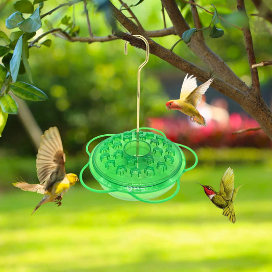 Hummingbird Feeder, Ant and Bee Proof, Feeders for Outdoors Hanging, Easy to Clean and Refill, Hanging Flower V1189-LWWAL-20260401-05375