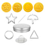 Sugar Candy Making Tools, Challenge Cookies Game Kit with Stainless Steel Cutters for Baking & Cooking, Fun V1189-LWWAL-20260401-05400