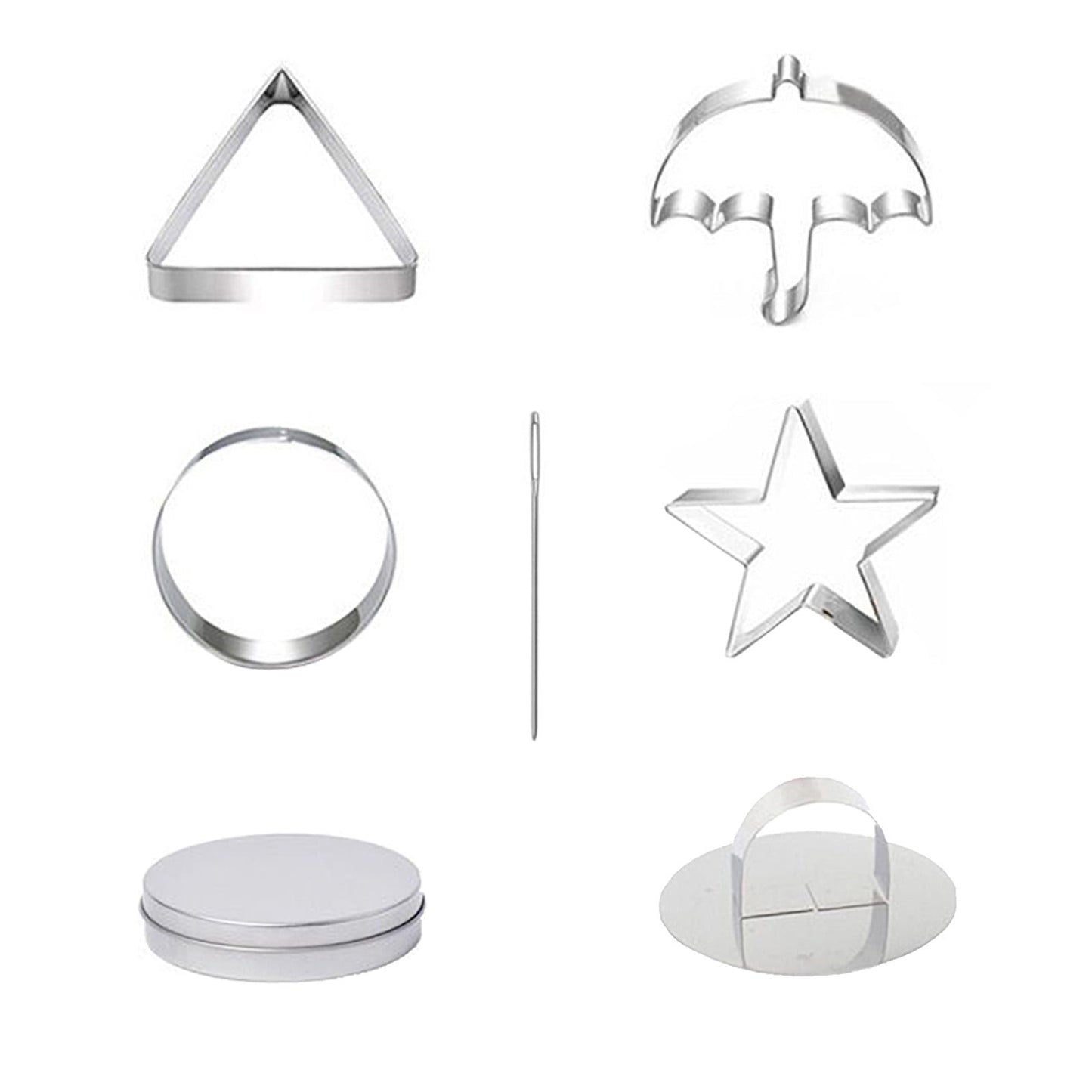 Sugar Candy Making Tools, Challenge Cookies Game Kit with Stainless Steel Cutters for Baking & Cooking, Fun V1189-LWWAL-20260401-05400