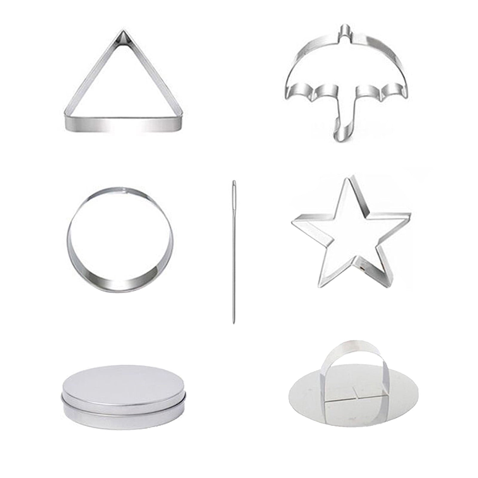 Sugar Candy Making Tools, Challenge Cookies Game Kit with Stainless Steel Cutters for Baking & Cooking, Fun V1189-LWWAL-20260401-05400