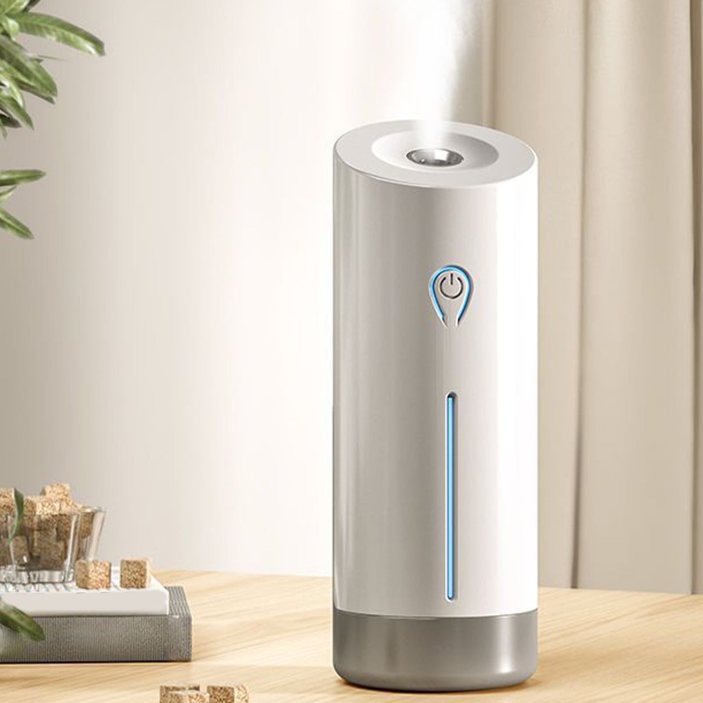 Automatic Air Freshener Diffuser for Large Rooms - 50ml Capacity with Adjustable Timer - USB-Powered Scent V1189-LWWAL-20260401-05403