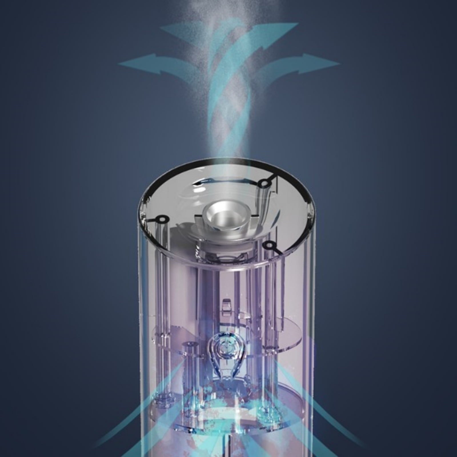 Automatic Air Freshener Diffuser for Large Rooms - 50ml Capacity with Adjustable Timer - USB-Powered Scent V1189-LWWAL-20260401-05403