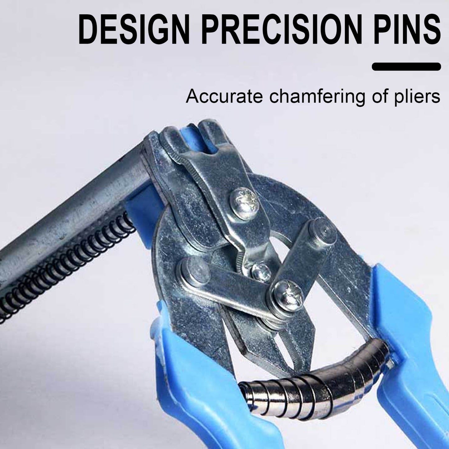 M-Type Nail Ring Pliers Kit with 600 Clips - Automatic Cage Building Tool for Chicken Coops & Fences - V1189-LWWAL-20260401-05409