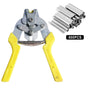 M-Type Nail Ring Pliers Kit with 600 Clips - Automatic Cage Building Tool for Chicken Coops & Fences - V1189-LWWAL-20260401-05410