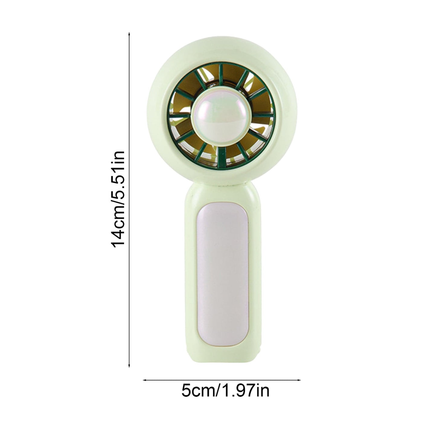 Air Conditioner Fan - The GENUINE Portable Ice Cooling Refrigerating Pad Handheld Cooling Fan That Blows Cold V1189-LWWAL-20260401-05413