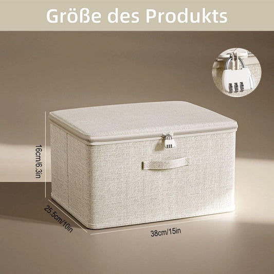 Lockable Adult Toy Bag Storage Organizer Toy Bag Storage Bins Case with Zipper Lid for Women and Men Clothes V1189-LWWAL-20260401-05424