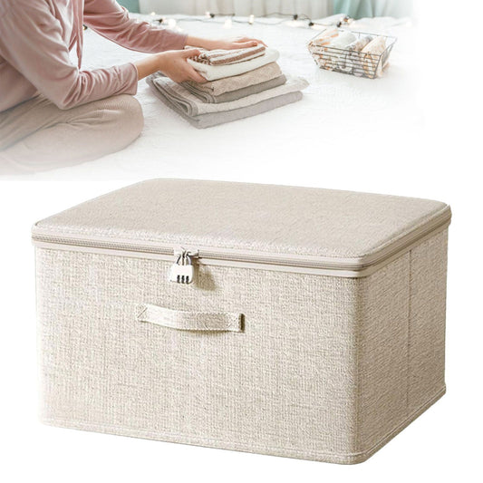 Lockable Adult Toy Bag Storage Organizer Toy Bag Storage Bins Case with Zipper Lid for Women and Men Clothes V1189-LWWAL-20260401-05425