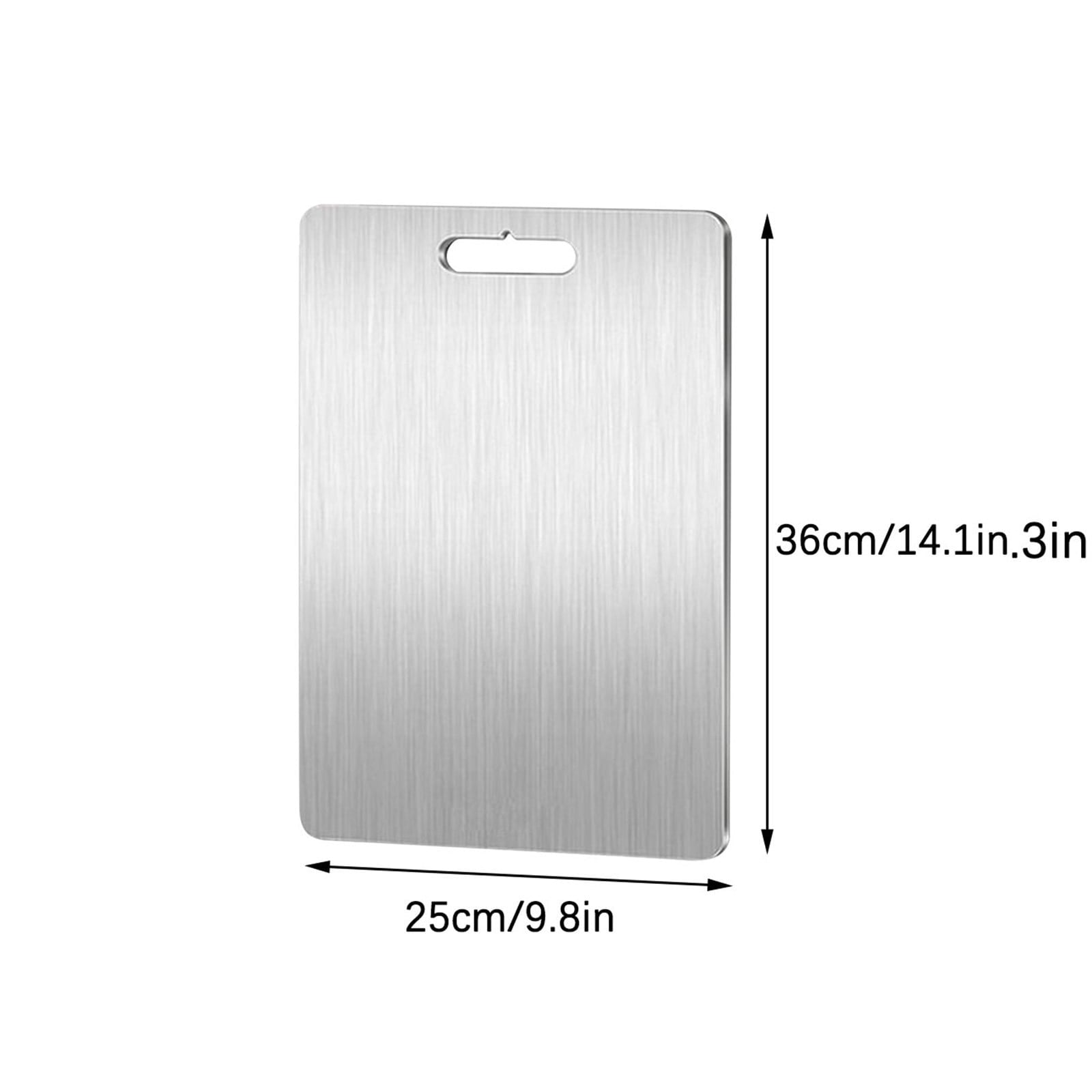 Pure Titanium Cutting Boards,Dishwasher Safe Titanium Cutting Board for Kitchen Durable, Double-Sided, V1189-LWWAL-20260401-05429