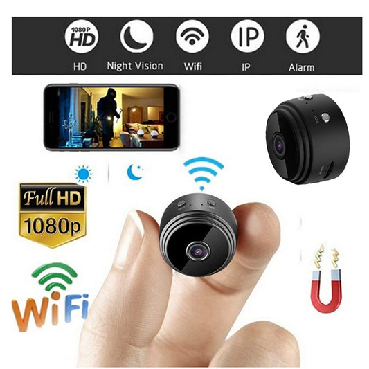 Night Vision Mini Wireless Tiny Home Camera,WiFi Security Camera with 360 degrees Adjust Snake Tube, Smallest V1189-LWWAL-20260401-05430