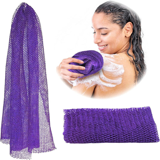 African Net Sponge, Authentic, Real, Exfoliating Bath Wash Cloth, Long Sponge, Body Exfoliator, Sapo, Shower V1189-LWWAL-20260401-05431