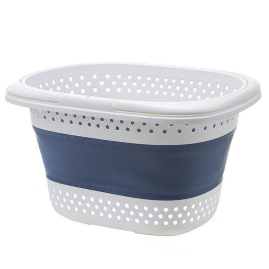 Collapsible Laundry Basket, Collapsible Laundry Basket with Handles, Foldable Laundry Basket Plastc,Pop Up V1189-LWWAL-20260401-05439