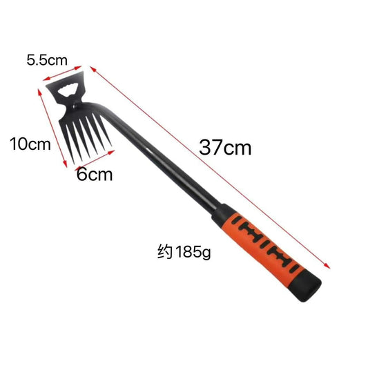 2025 Upgraded Weed Puller Tool, Weeding Artifact Uprooting Weeding Tool Weed Remover Tool 4 Teeth Manganese V1189-LWWAL-20260401-05443