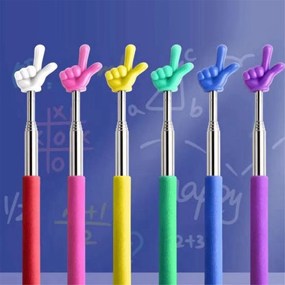 Retractable Teacher Pointer Sticks, 5 Colors Hand Pointer Stick, Student Finger Pointing Sticks, Extendable V1189-LWWAL-20260401-05446