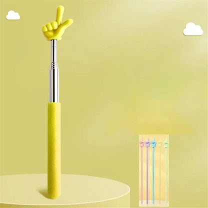 Retractable Teacher Pointer Sticks, 5 Colors Hand Pointer Stick, Student Finger Pointing Sticks, Extendable V1189-LWWAL-20260401-05446