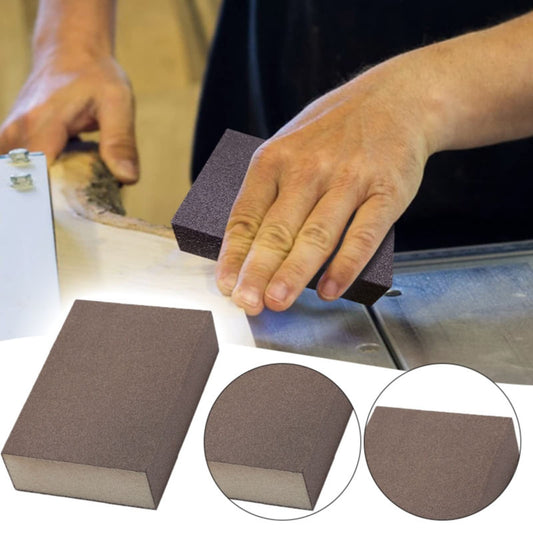 Sanding Sponge, Three Kinds of Grits 60/100/180, Washable and Reusable Handmade Sandpaper Block, Drywall V1189-LWWAL-20260401-05451