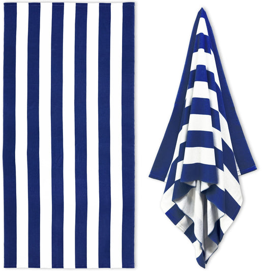 Large Beach Towels, Swimming Towel, Soft & Absorbent Oversized Sheet Made of 100% Cotton - for Swimming Pool, V1189-LWWAL-20260401-05456