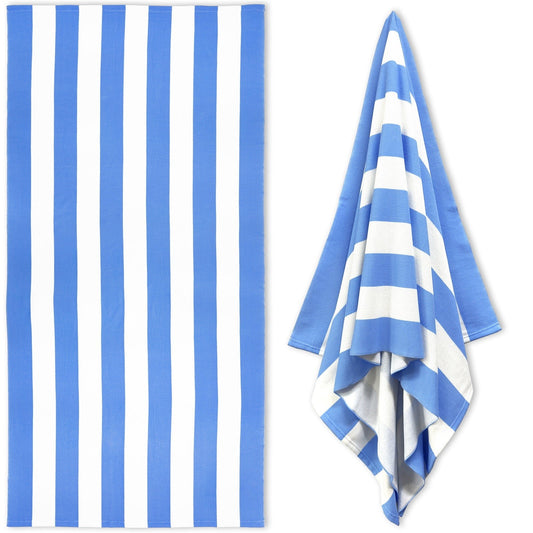 Large Beach Towels, Swimming Towel, Soft & Absorbent Oversized Sheet Made of 100% Cotton - for Swimming Pool, V1189-LWWAL-20260401-05458