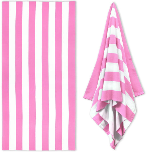 Large Beach Towels, Swimming Towel, Soft & Absorbent Oversized Sheet Made of 100% Cotton - for Swimming Pool, V1189-LWWAL-20260401-05460