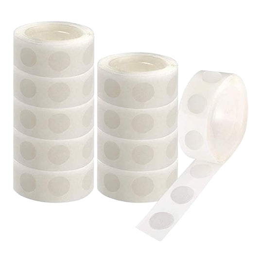 Glue Point, 1000 Pcs Clear Balloon Glue, Removable Adhesive Dots, Double Sided Dots of Glue Tape for V1189-LWWAL-20260401-05493