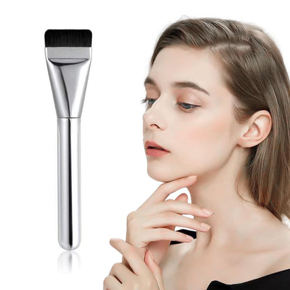Flat Lightweight Foundation Makeup Brush, Flat Contour Foundation Concealer Brush,Make up Brush Ultra Thin, V1189-LWWAL-20260401-05511