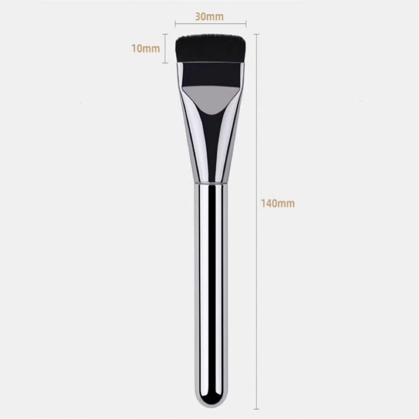Flat Lightweight Foundation Makeup Brush, Flat Contour Foundation Concealer Brush,Make up Brush Ultra Thin, V1189-LWWAL-20260401-05511