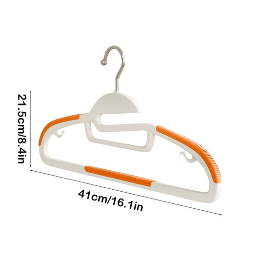 Clothes Hangers Plastic, Sweater Hanger with 360 degrees Swivel Hook, No Slip Hangers Wind Proof, Hanger V1189-LWWAL-20260401-05559