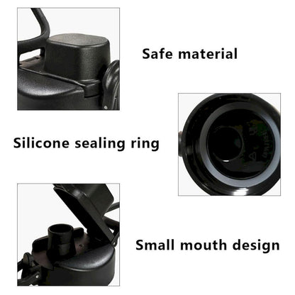 CGZQFEI Universal Water Bottle Lid Replacement - Black Nozzle Fit 12-42oz Stainless/Plastic Bottles V1189-LWWAL-20260401-05572