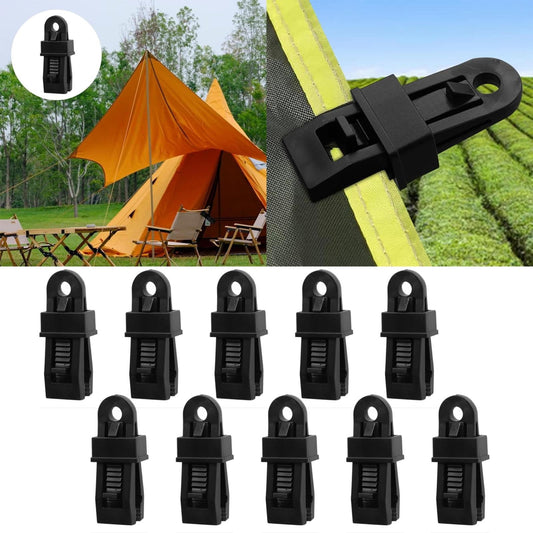 Tarp Clips Heavy Duty Lock Grip,Tarp Clamps for Cover Awnings, Outdoor Camping, Caravan Canopies, Car Covers, V1189-LWWAL-20260401-05583