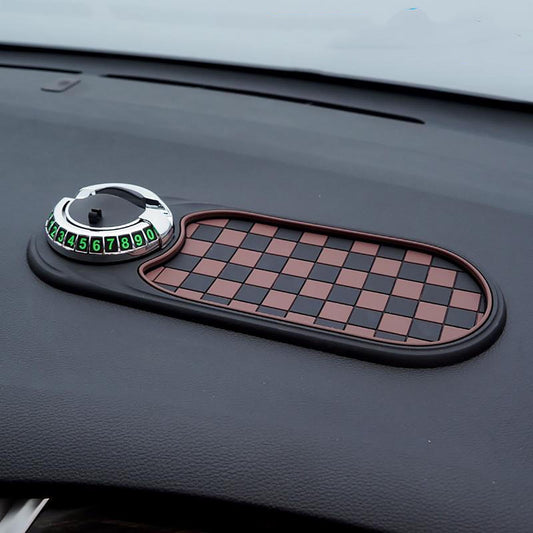 Auto Anti-Slip Mat,Multifunction Car Universal Phone Holder, Rotatable Anti Skid Car Dashboard Pad with V1189-LWWAL-20260401-05604