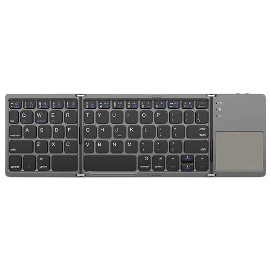 Tri-Folding Bluetooth Keyboard,Wireless Portable Foldable Bluetooth Keyboard for Travel, Keyboard with V1189-LWWAL-20260401-05617