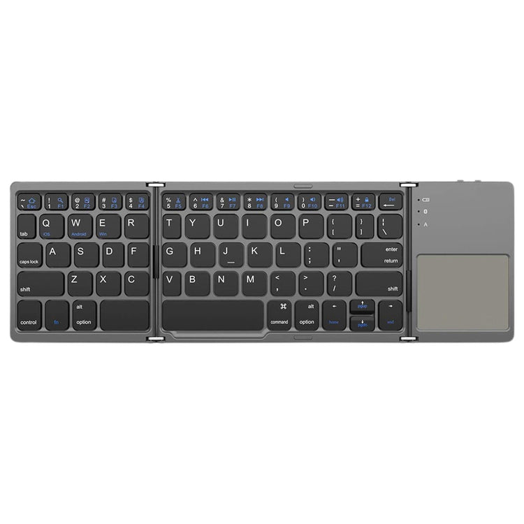 Tri-Folding Bluetooth Keyboard,Wireless Portable Foldable Bluetooth Keyboard for Travel, Keyboard with V1189-LWWAL-20260401-05617