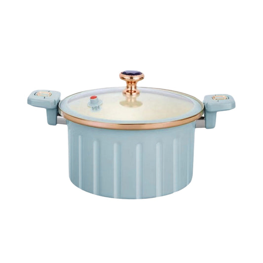 Multifunctional Vacuum Pressure Cooker Clearance! 15.16x10.24x5.51in Large Capacity 8L Soup Pot for Household V1189-LWWAL-20260401-05640
