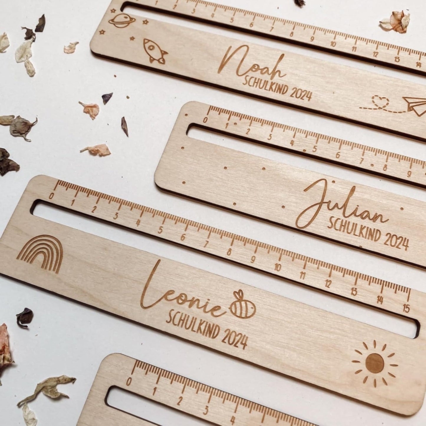Wooden Reading Tracking Ruler, Reading Strips for Student, Text Guide Ruler for Students and Teachers, Tool V1189-LWWAL-20260401-05647