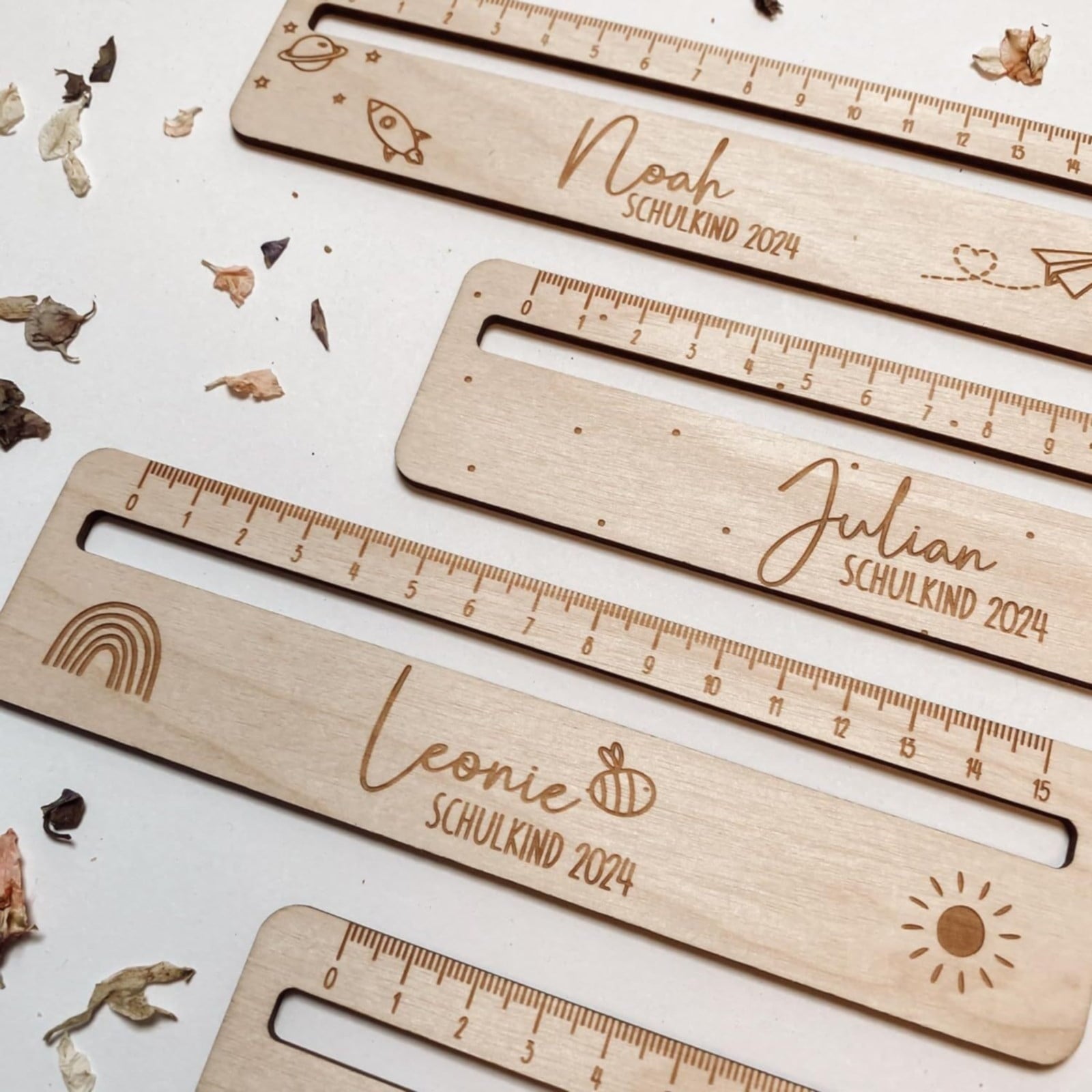 Wooden Reading Tracking Ruler, Reading Strips for Student, Text Guide Ruler for Students and Teachers, Tool V1189-LWWAL-20260401-05647