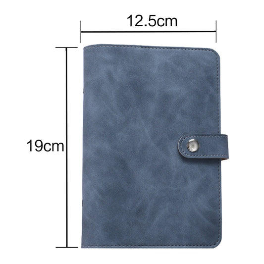 A6 PU Leather Notebook Binder Planner Budget Organizer Round Ring Binder Cover Magnetic Personal Planner V1189-LWWAL-20260401-05651