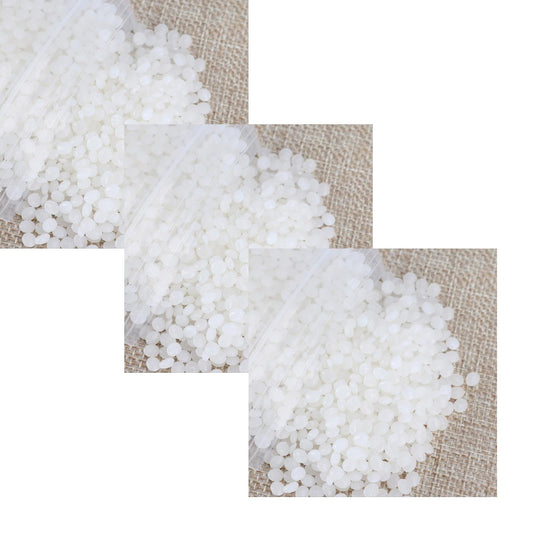 Moldable Plastic Pellets - Thermoplastic Beads Polymorph Plastic Meltable Beads for Crafts, DIY, Cosplay, V1189-LWWAL-20260401-05652