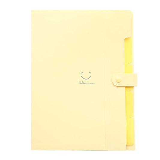 5 Pocket Accordion File Organizer - Letter Size Expanding Folder, Back to School Portable Document Manager V1189-LWWAL-20260401-05654