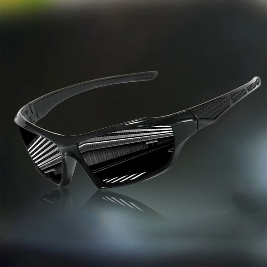 Polarized Sports Sunglasses for Men, Wrap Around UV Protection for Cycling, Fishing Driving Outdoor V1189-LWWAL-20260401-05660