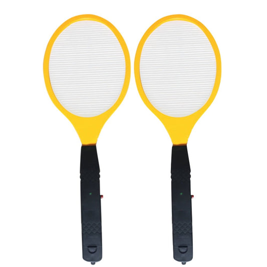 2 Pack Large Electric Mosquito Swatter Racket - Rechargeable Bug Zapper for Indoor Outdoor Use, Safety Mesh, V1189-LWWAL-20260401-05701