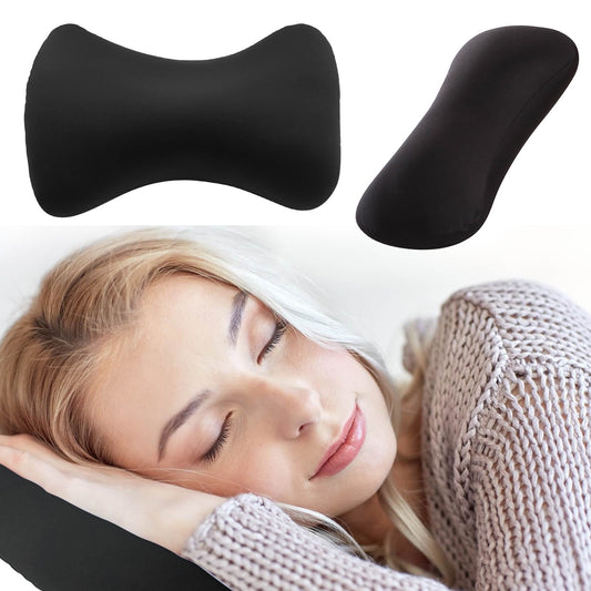 38cmx20cm Bone-Shaped Office Nap Pillow - Soft Foam Headrest for Travel, Plane, Car, Sofa & Bed | Portable V1189-LWWAL-20260401-05725