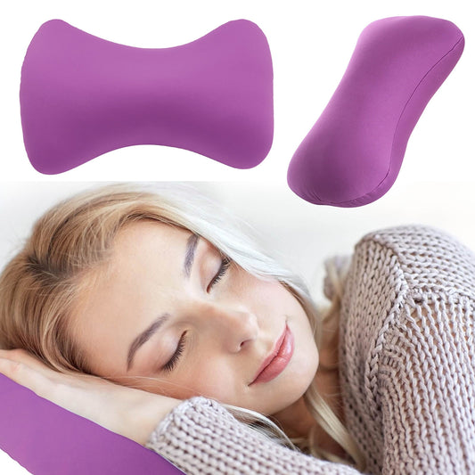 38cmx20cm Bone-Shaped Office Nap Pillow - Soft Foam Headrest for Travel, Plane, Car, Sofa & Bed | Portable V1189-LWWAL-20260401-05729