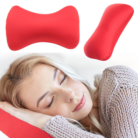 38cmx20cm Bone-Shaped Office Nap Pillow - Soft Foam Headrest for Travel, Plane, Car, Sofa & Bed | Portable V1189-LWWAL-20260401-05730