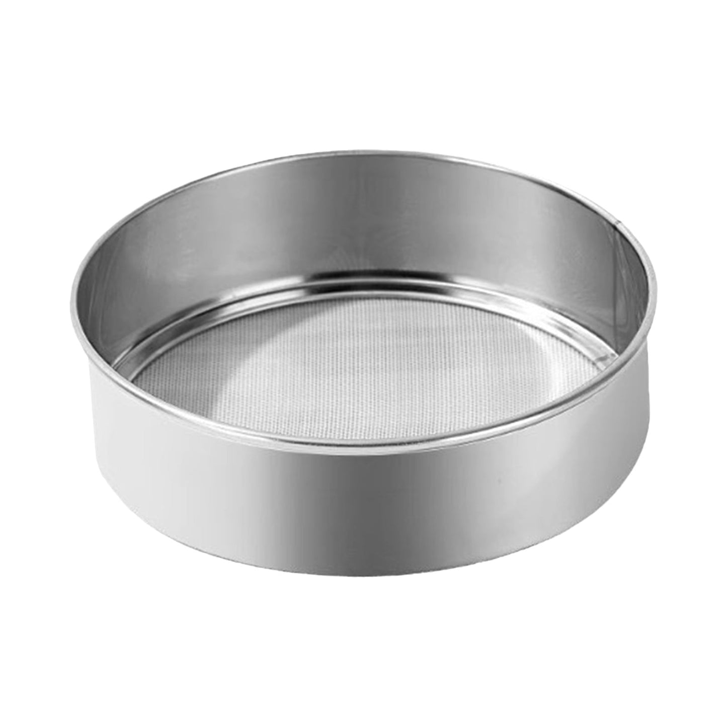 Stainless Steel Flour Sieve Filter - Ultra Fine Baking Mesh Sifter for Powder, Cocoa - Ergonomic Handle, Easy V1189-LWWAL-20260401-05787